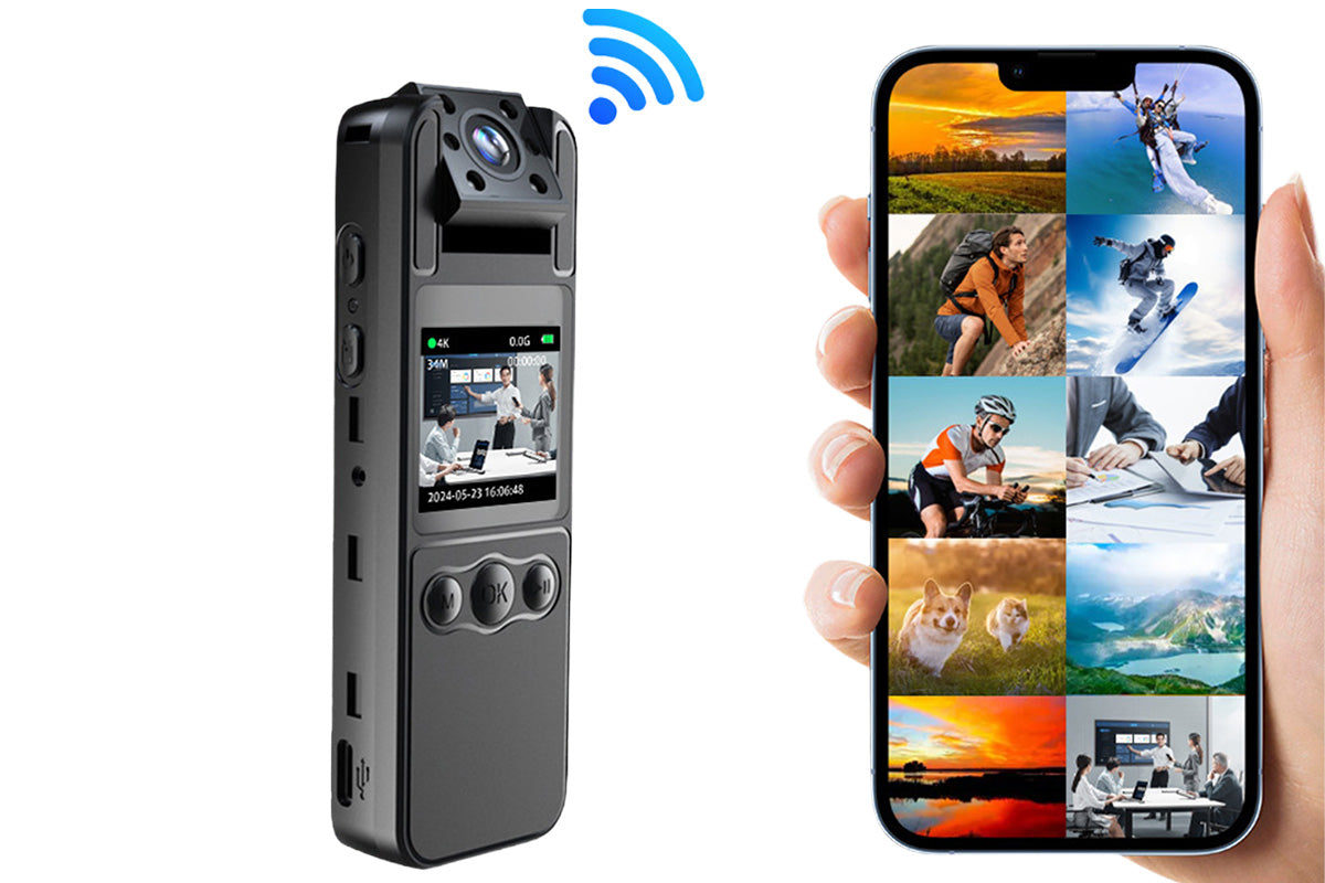 1080P Mini Camera Night Version Cam Loop Recording Video Audio Body Mounted Worn Camera