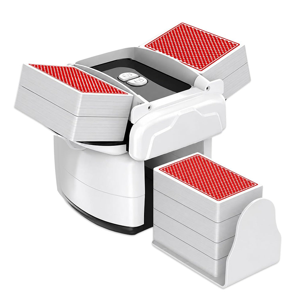 Automatic Card Shuffler with Auto Manual Modes