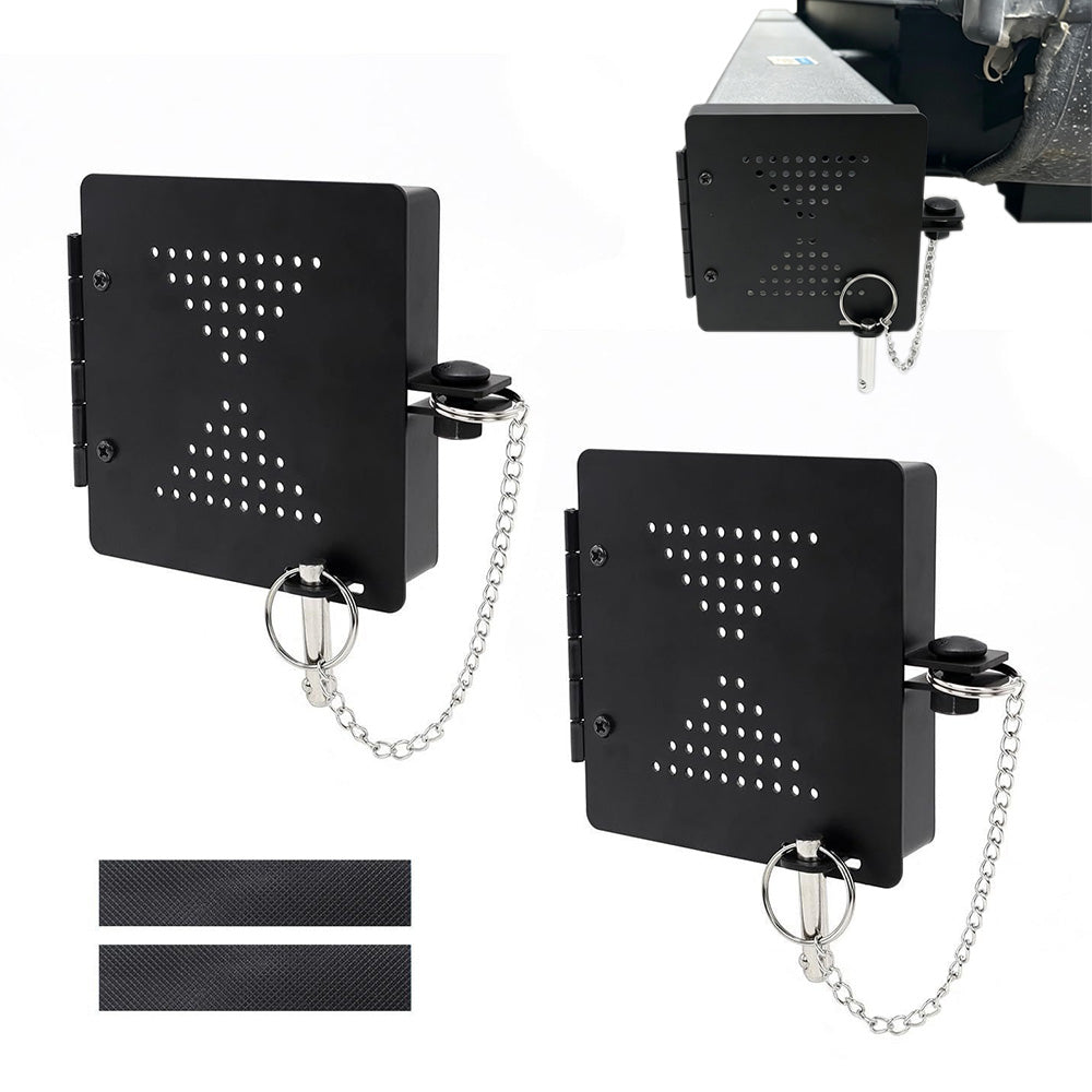 2 Piece Square Bumper Caps for RV