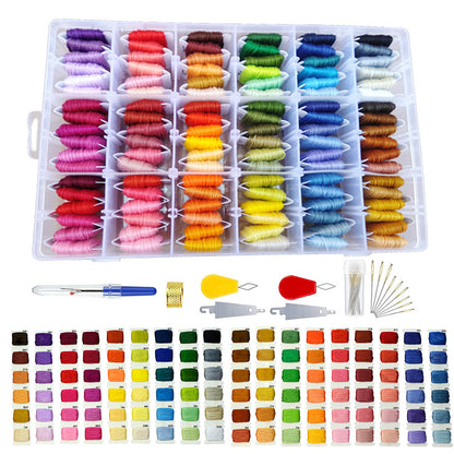 108 Color Friendship Bracelet String Kit Embroidery Floss Set