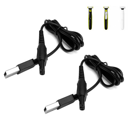 2 Pack 5V USB Charging Cables for Philips Shavers