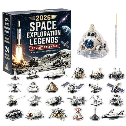 Space Rocket Acrylic Advent Calendar 24 Days Countdown Calendar Adult Only