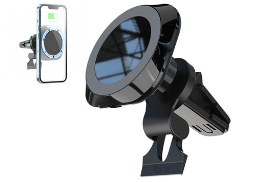 Magsecurity Compatible 15W  Wireless Car Charger Mount for iPhone