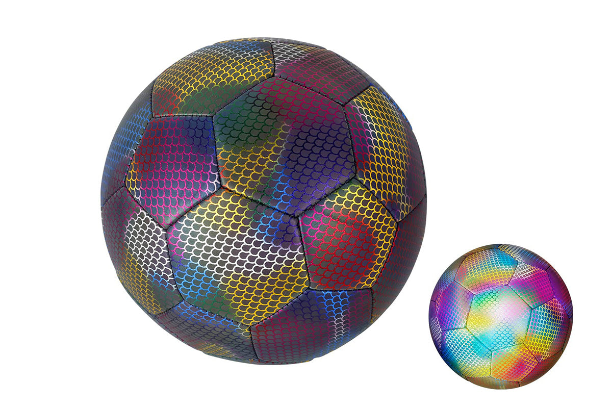 Reflective Soccer Ball Luminous Night Glow Football for Student Training
