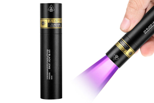 365nm UV Blacklight Flashlight Pet Urine Detector for Resin Rock Scorpion