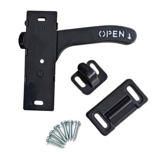 RV Screen Door Latch Replacement Door Handle Kit for Left Hand Door