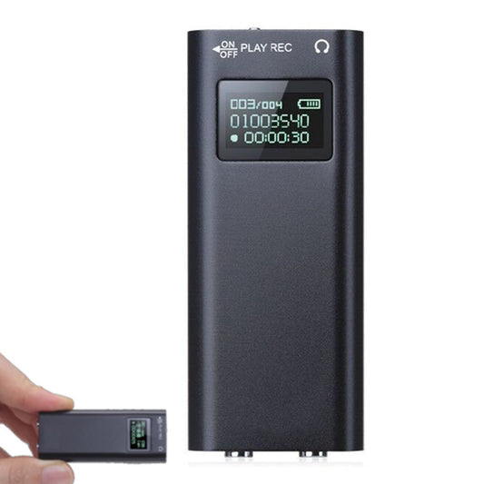 Voice Recorder 192 Kbps Audio Recorders with Noise Cancellation and Magnetic Clip for Meetings