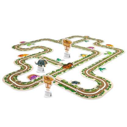 44-Piece DIY Assembling RailCar Set Puzzle Track Car Play Set RailCar Building Toys Educational Toys Green